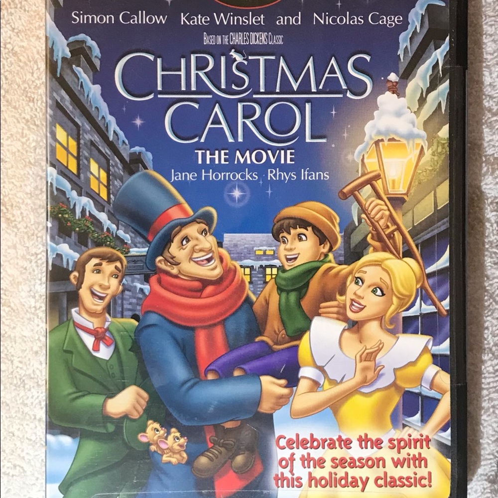 Christmas Carol The Movie DVD